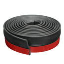 3m/5m/5.5m Garage Door Seal Bottom Rubber Weatherproof Weather Door Window Sealing Strip Protector