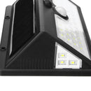 44LED Solar Powered PIR Motion Wall Security Light Garden Outdoor Lamp Wateproof