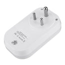AC110-240V 10A IND Standard Smart Socket Work With Amazon Alexa Voice Control WiFi Smart Socket For  South Africa India