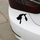 Car Sticker Dog And Cat Decals Vehicle Truck Bumper Window Wall Mirror Decoration