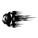 11.75x 6inch Universal Car Motorcycle Bike Drip Skull Gas Tank Decal Sticker