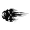 11.75x 6inch Universal Car Motorcycle Bike Drip Skull Gas Tank Decal Sticker