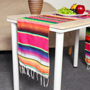5pcs Mexican Blanket Table Flag Picnic Mat Travel Blanket Outdoor Beach Towel Car Blanket