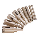 Drillpro 6-22mm Brazed Hole Saw Cutter Hole Puncher Tile Ceramic Glass Marble Emery Drill Bit