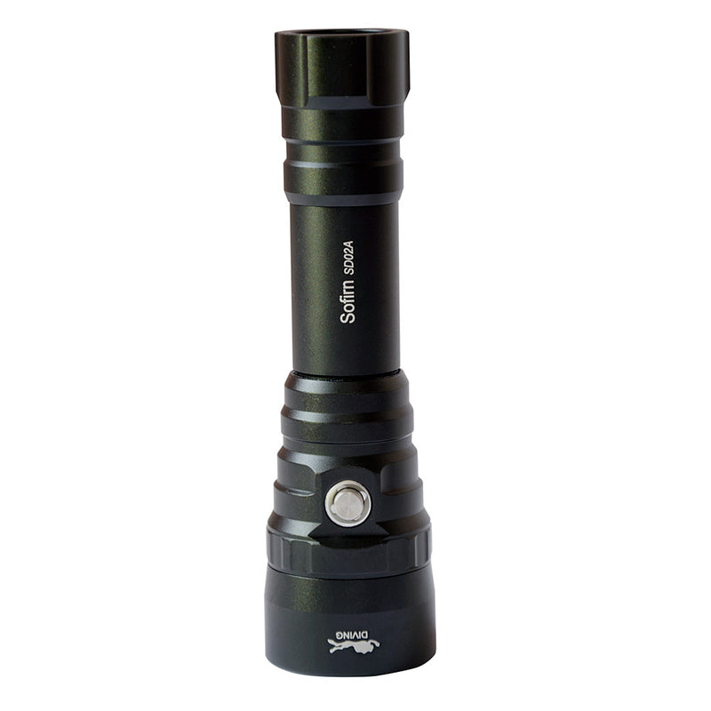 Sofirn SD02A Flashlight Professional Scuba Diving Flashlight 18650 Powerful Dive Light XPL 3000K LED Lamp Underwater Searchlight Torch