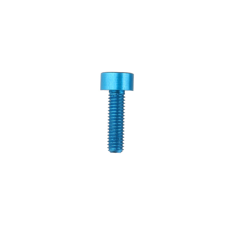 Suleve M3AH12 10Pcs M310mm Hex Socket Screw M3 Cap Head Bolt 7075 Aluminum Alloy Multicolor
