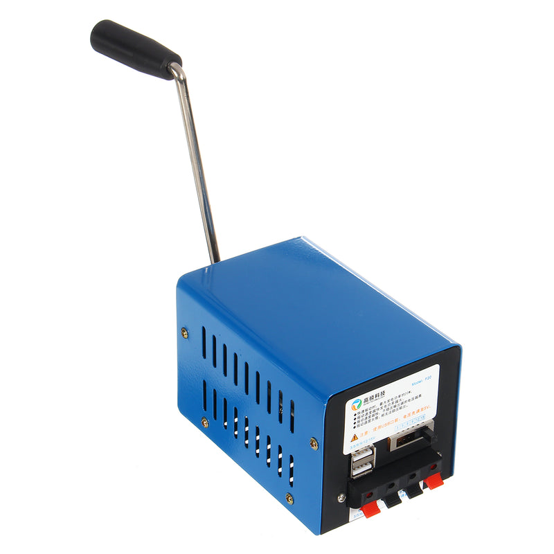 Emergency Power Generator Protable Emergency Manual Crank Generator SOS Survival Charger