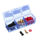 Suleve 700Pcs/Set M3/M5/M6 DIY Desktop Computer Repair Screw Assortment Mainboard Fan Cross Screws Hex Standoffs Spacers Kits w/ Storage Box
