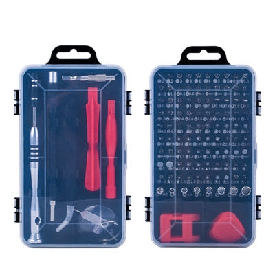 Raitool 110 in 1 Insulation Screwdriver Set With Tweezer Magnetic Bits Kits DIY Watch Phone Electronics Repairing Tools