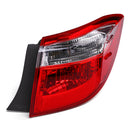 Car Left/ Right Rear Tail Light Brake Lamp With No Bulb Red for Toyota Corolla 2014-2016