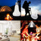 E27 USB Rechargeable Pure White LED Emergency Flashlight Camping Lighting Bulb Lamp AC220V