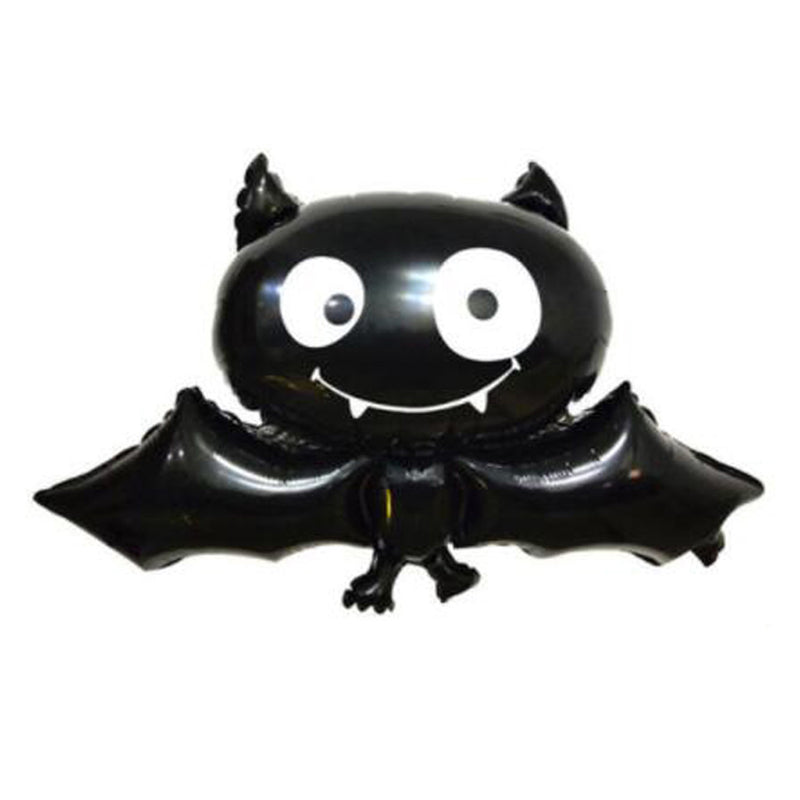 1 Set Happy Halloween Decorations Bat Balloon Party Hanging Letter Balloons Prop