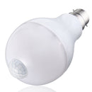 E27 B22 12W SMD5730 24LEDs Infrared Motion Sensor + Light Control Induction Light Bulb AC85-265V