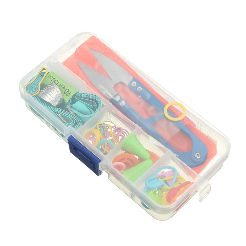Yarn Sewing Knit Tools Set Crochet hooks Craft Needles Stitches Knitting Kit