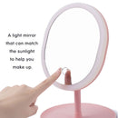Makeup Mirror 36 LED Lights 90 Degree Rotation Adjustable Touch Screen Standing LED Mirrors