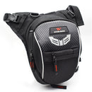 WOSAWE Motorcycle Drop Leg Bag Reflective Fanny Pack Tactical Waist Hip Thigh Hiking Travel Pouch