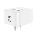 XIAOMI MIJIA Smart WIFI Socket Bluetooth Gateway Edition Dual-port USB Remote and Voice Control Smart Linkage Work with MIJIA APP