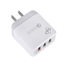 Bakeey Multi Port QC3.0 3A Fast Charging USB Charger Adapter For iPhone 8 Plus XS 11 Pro Oneplus 7T Pro Huawei P30 Pro Mate 30 5G