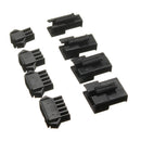 560pcs 2.54MM Pin Black Way Cable Plug Electrical Dupont Connector Pin Jumper Header Housing Male Female Wire Connector