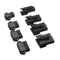 560pcs 2.54MM Pin Black Way Cable Plug Electrical Dupont Connector Pin Jumper Header Housing Male Female Wire Connector