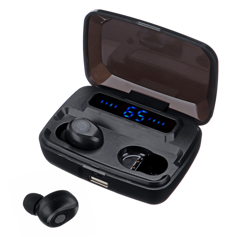 F9 TWS LED Battery Display Wireless bluetooth Earphone Headphones with Mic for Xiaomi Huawei