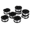 8Pcs Weed Eater String Replacement Spool Line + 2Pcs Trimmer Cap For Black For Decker Lawnmower