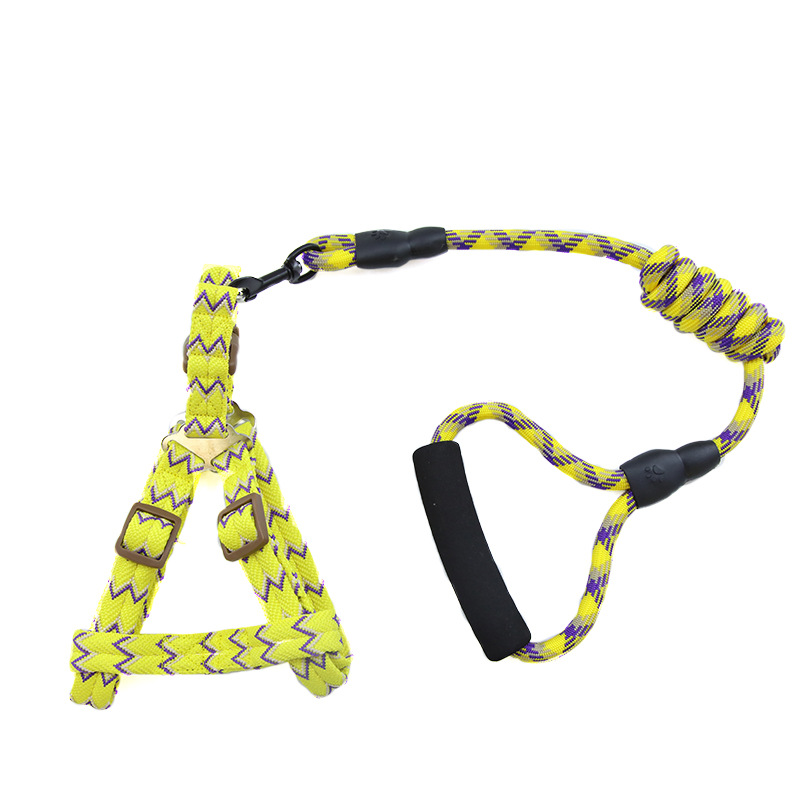 Dog Cat Leashes Pet Traction Rope Collar Durable Rock Climbing Material Pet Supplies