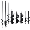 9 to 18 Inch Earth Planter Spiral Auger Drill Bit Post Hole Digger Power Garden Auger Kit