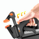 Mytec Woodworking F Clamp Clip Quick Ratchet Release Speed Squeeze Work Bar Kit Spreader Gadget Tools DIY Hand Tool 6inch/8inch/10inch/12inch