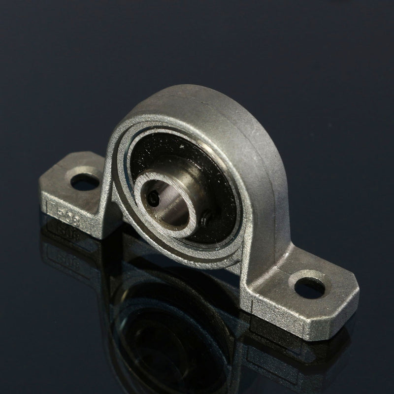 T8 600mm Stainless Steel Lead Screw Set with Mounted Ball Bearing and Shaft Coupling