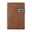 2020 Leather Planer A5 Notebook Year Calendar Monthly Weekly Diary Notepad Business Office Stationery New Year Christmas Gifts