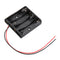 4 Slots AAA Battery Box Battery Holder Board for 4 x AAA Batteries DIY kit Case