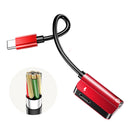 Bakeey 2 In 1 Type-C to 3.5mm Fast Charging Splitter Adapter For Huawei P30 Mate 20Pro Xiaomi Mi9 S10+ Note10