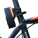 XANES TLL01 3M Reflection Tape Type Folding Bike Lock Rubber Surface Anti-theft Joint Lock For MTB