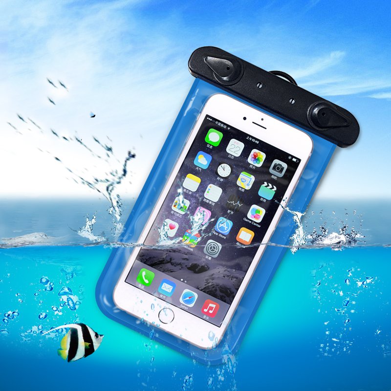 Universal PVC IPX8 Waterproof Clear Tough Screenn Phone Case Under Water Dry Bag Surfing Swimming Bag