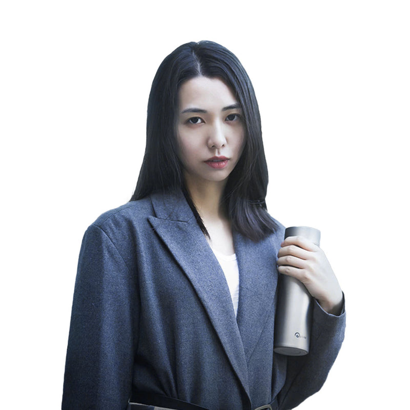 Pinlo Vacuum Insulation Cup Water Bottle Pro 480ML Stainless Steel Thermos Cup