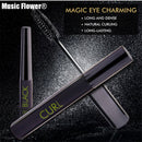 Music Flower 2 IN 1 Black Mascara Woman Makeup Set Smudge-proof Extra Lash-Curling Long Lasting Eyes Cosmetics