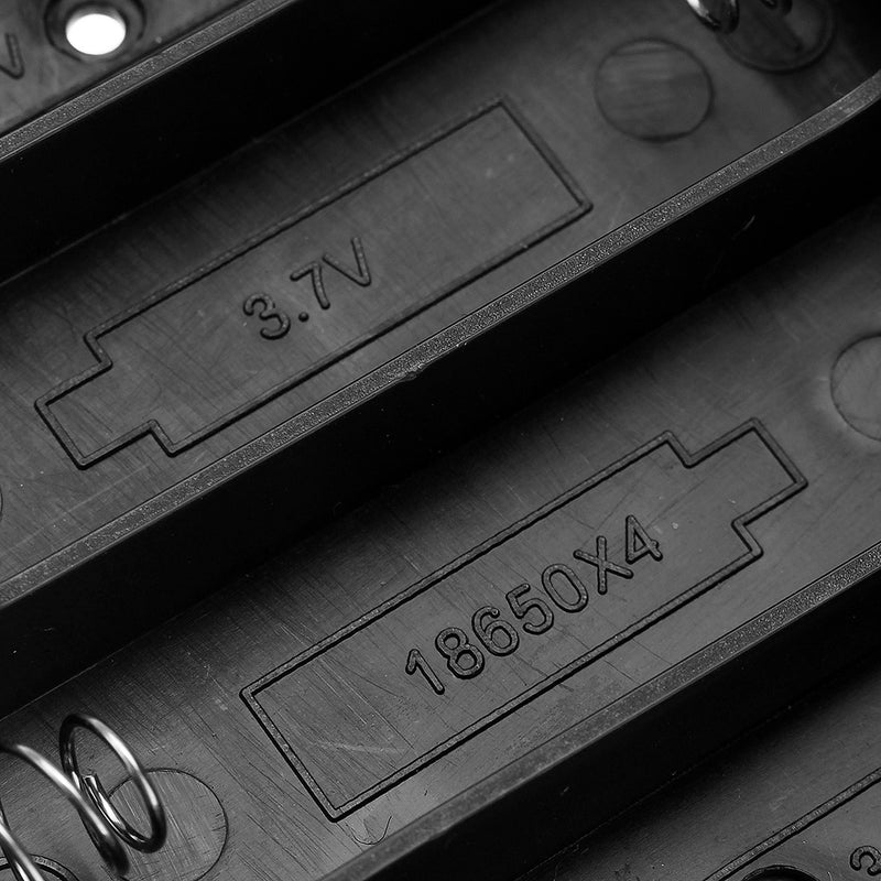 10pcs Plastic Battery Storage Case Box Battery Holder For 4 x 18650 Battery