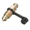 M10 x 1.0mm Motorcycle Brake Braking Caliper Bleed Screw Nipple with Dust Cap