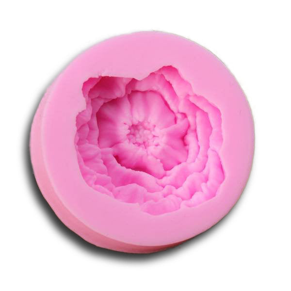 3D Mini Peony Fondant Mold Silicone Cake Chocolate Moulds Cake Decorating Baking Tool