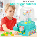 Mini Sugar Catcher Grabber Play House Clip Doll Claw Clasp Machine Kid Toy Catch Game