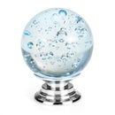 Crystal Glass Door Handles Pulls Knobs Zinc Alloy For Cupboard Wardrobe Drawer