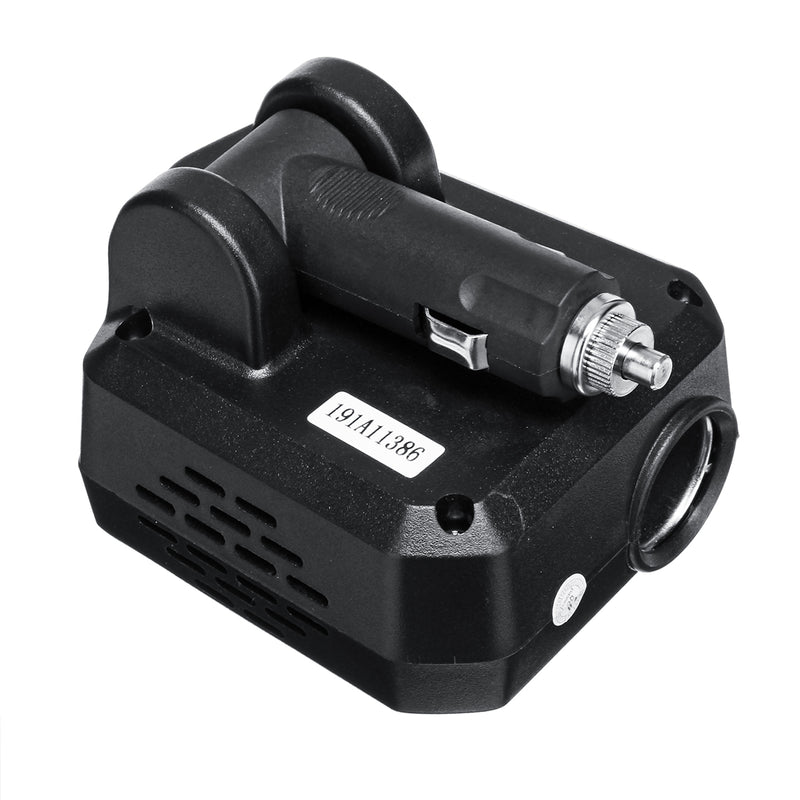200W 12V/24V To 220V Auto Power Inverter 2 USB 2 Universal Socket Modified Sine Wave Converter