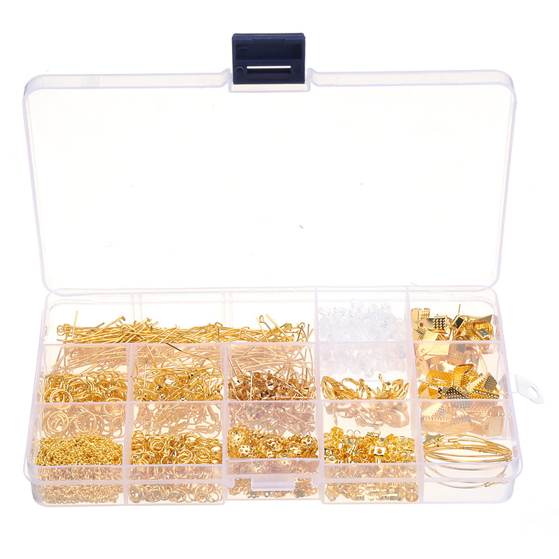660Pcs/Set Jewelry Making Kit DIY Earring Findings Hook Pins Mixed Handcraft Accessories