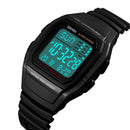 SKMEI 1278 Outdoor 50M Waterproof LED Watch Men Date Luminous Display Countdown Sport Digital Watch
