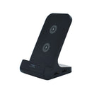 Bakeey 10W Dual Coil 2 USB Port  3 In 1 Wireless Fast Charger Charging Phone Holder For iPhone X XS XR Max  Xiaomi Mi9 Mi8 S9 S9 Note S10 S10 Note