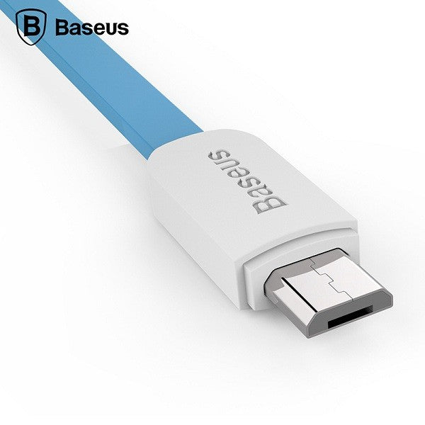 Baseus String Series 1M Micro USB Noodles Line Charging Data Cable for Android