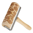 Merry Christmas Wooden Print Rolling Pin Christmas Decorations Dessert Tools