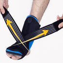 Heel Sprain Foot Drop Fixed Foam Pad Aluminum Strip Splint Foot Sagging Corrector