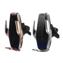 9V 15W Qi Automatic Clamping Wireless Car Charger 360 Degree Rotation Air Vent Mount Holder For iPhone Samsung Huawei Xiaomi